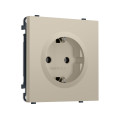 MS346010 Комплект механизма электрической розетки SIGMA Кашемир 50Hz 2P+E с/з 16A-250V QUANT PRO (SP3460, PR141)