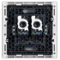 FORTE&PIANO Розетка компьютерная двойная RJ45 кат.5E FP233 белый IEK