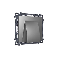 MA665810 Комплект вывода кабеля с фиксатором ALFA Антрацит серый QUANT (AP6658, VM238) AMBRELLA VOLT