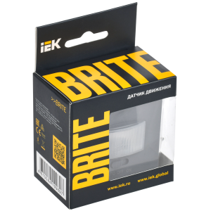 BRITE Датчик движения ДС10-1-БрМ маренго IEK