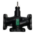 Клапан регулирующий 3-ход смес фланц PN16 DN50 31м³/ч -20…+130°С