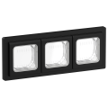 FLITE Рамка 3-местная IP55 Рпро-3-55-ФлЧ черный IEK