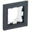 BRITE Рамка 1-местная IP44 РУ-1-БрГ-44 графит IEK