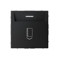 ARTGALLERY ВЫКЛЮЧАТЕЛЬ карточный 10А, без задержки времени, быстр.клемм., КАРБОН GAL001014S