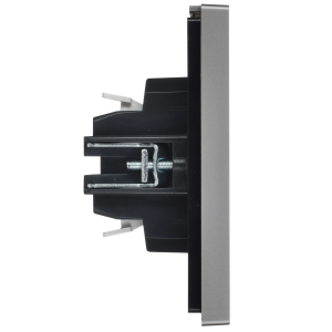 FORTE&PIANO Выключатель жалюзи 10А FP511 сталь IEK