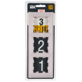 BRITE Рамка 3-местная РУ-3-2-Бр стекло розовый матовый IEK