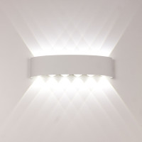 Светодиодный фасадный светильник AM Group AM307-12X1W WH 4000K