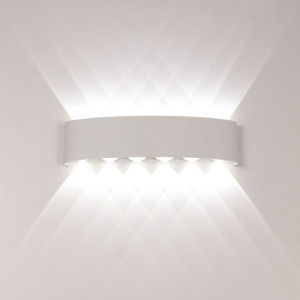 Светодиодный фасадный светильник AM Group AM307-12X1W WH 4000K