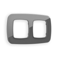 OF320652 Рамка OMEGA Radian Антрацит серый Стекло органическое 2-ая AMBRELLA VOLT