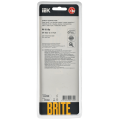 BRITE Рамка 3-местная РУ-3-2-Бр стекло белый матовый IEK