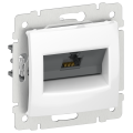 IEKVALENA Розетка компьютерная RJ45 категория 5Е UTP 6942861 белый IEK