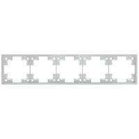 Пятиместная рамка, серебро (35850 SV)