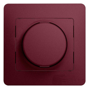 Светорегулятор поворотный Schneider Electric GLOSSA, 300 Вт, баклажановый, GSL001134