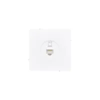 Розетка компьютерная 1-м СП ESTET IP20 кат.6 механизм бел. LEZARD 745-0288-140