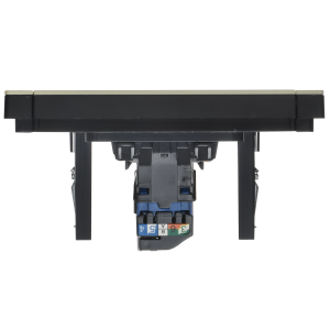 FORTE&PIANO Розетка компьютерная RJ45 кат.6 FP831M металл слоновая кость IEK