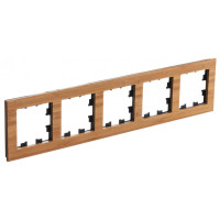 ATLASDESIGN NATURE 5-постовая РАМКА, ДЕРЕВО БАМБУК ATN353205