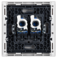 FORTE&PIANO Розетка компьютерная двойная RJ45 кат.6 FP234 белый IEK