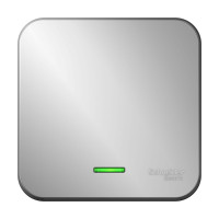 BLANCA О/У 1-клавишный ПЕРЕКЛЮЧАТЕЛЬ (сх.6) с подсветкой, ИЗОЛ.ПЛ, 10А, 250В, АЛЮМИНИЙ BLNVA106113