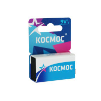 Элемент питания солевой крона 6F22 (блист.1шт) КОСМОС KOC6F221BL