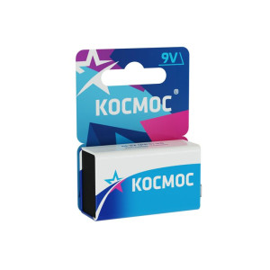 Элемент питания солевой крона 6F22 (блист.1шт) КОСМОС KOC6F221BL