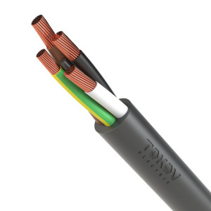Кабель КГтп-ХЛ 3х6+1х4 (PE) 380/660-3 (м) ГОСТ