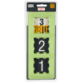 BRITE Рамка 3-местная РУ-3-2-Бр стекло эко грин RE IEK