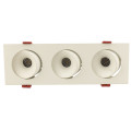 Светильник встраиваемый AM480-3 WH+WH цвет - белый (WH)