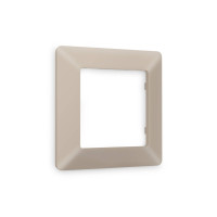 AF110361 Рамка ALFA Line Серо-бежевый матовый 1-ая AMBRELLA VOLT