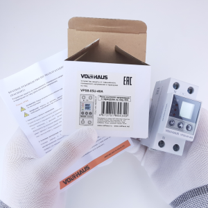 Реле контроля напряжения VOLTHAUS VPS8 05 U 40A