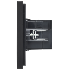 FORTE&PIANO Розетка USB A+A 3,1А FP149M металл черный IEK