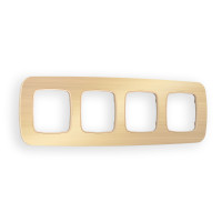 OF580304 Рамка OMEGA Radian Шампань Металл шлифованный 4-ая AMBRELLA VOLT