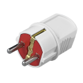 Arvia Electric, Вилка с заземлением, (белая)