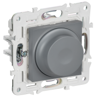 SKANDY Светорегулятор поворотный 600Вт SK-D01Gr серый IEK