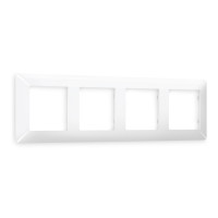 AF110104 Рамка ALFA Line Белый глянец 4-ая AMBRELLA VOLT