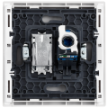 FORTE&PIANO Розетка двойная TV+RJ45 кат.6 FP237 белый IEK