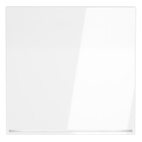 Клавиша для выключателя/переключателя одноклавишного с подсветкой, S70 (белый глянцевый)