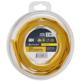 Трубка термоусадочная ТТУ нг-LS 8/4 желт. (уп.2м) IEK UDR12-008-004-002-K05-T