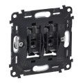 Механизм выключателя 2-кл. СП Valena Inmatic 10А IP20 250В безвинт. зажимы сер. Leg 752005