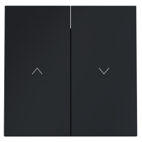 Клавиши для выключателя жалюзи, S70 графит