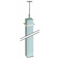 Simon Connect Алюминий Колонна 2-сторонняя, К45, с телескопическим упором, 80х80 мм, 3м