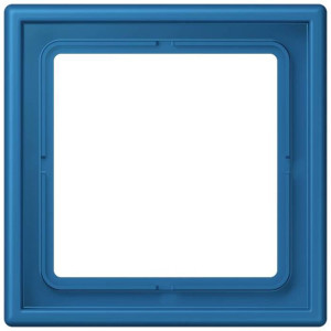 Рамка 1 пост Jung LS 990 LE CORBUSIER, bleu céruléen 31, LC98132030