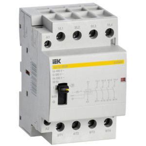 Контактор модульный IEK КМ25-40МР AC с ручным управ. KARAT MKK22-25-40