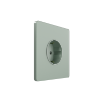 Systeme Infinity, Розетка СУ с ЗК 250В, 16А, защит.шторки, Таежное утро
