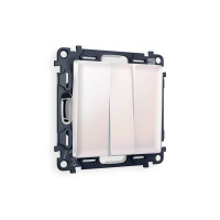 MA205010 Комплект механизма 3-кл выключателя ALFA Жемчуг QUANT AP2050, VM133 AMBRELLA VOLT