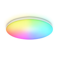 Умный светодиодный светильник с пультом 3000K-6500K+RGB 20Вт IP54 (Tuya,Smart Home,Яндекс Алиса)