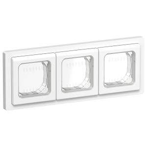 FLITE Рамка 3-местная IP55 Рпро-3-55-ФлБ белый IEK