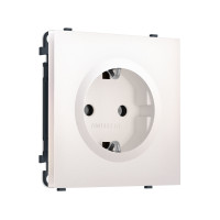 MS206010 Комплект механизма электрической розетки SIGMA Жемчуг 50Hz 2P+E с/з 16A-250V QUANT PRO (SP2060, PR141)