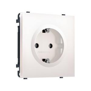 MS206010 Комплект механизма электрической розетки SIGMA Жемчуг 50Hz 2P+E с/з 16A-250V QUANT PRO (SP2060, PR141)