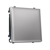 MS501050 Комплект механизма 1-кл выключателя с самовозвратом SIGMA Сталь матовый QUANT PRO (SP5010, PR113)