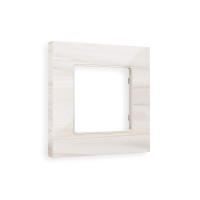 AF930301 Рамка ALFA Grand Бежевый мрамор 1-ая AMBRELLA VOLT